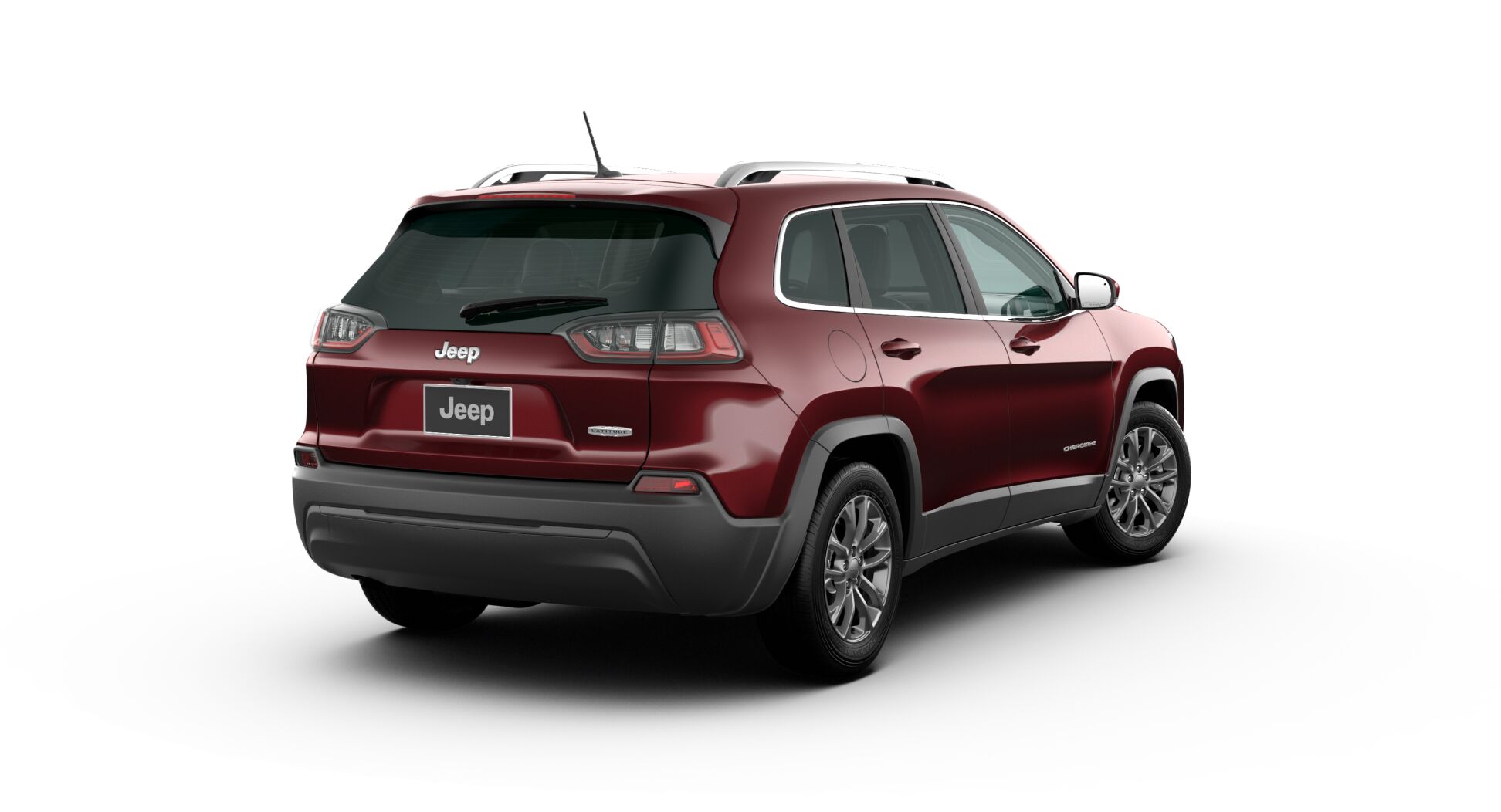 2020 Jeep Cherokee Latitude Plus Rear Red Exterior Picture.jfif